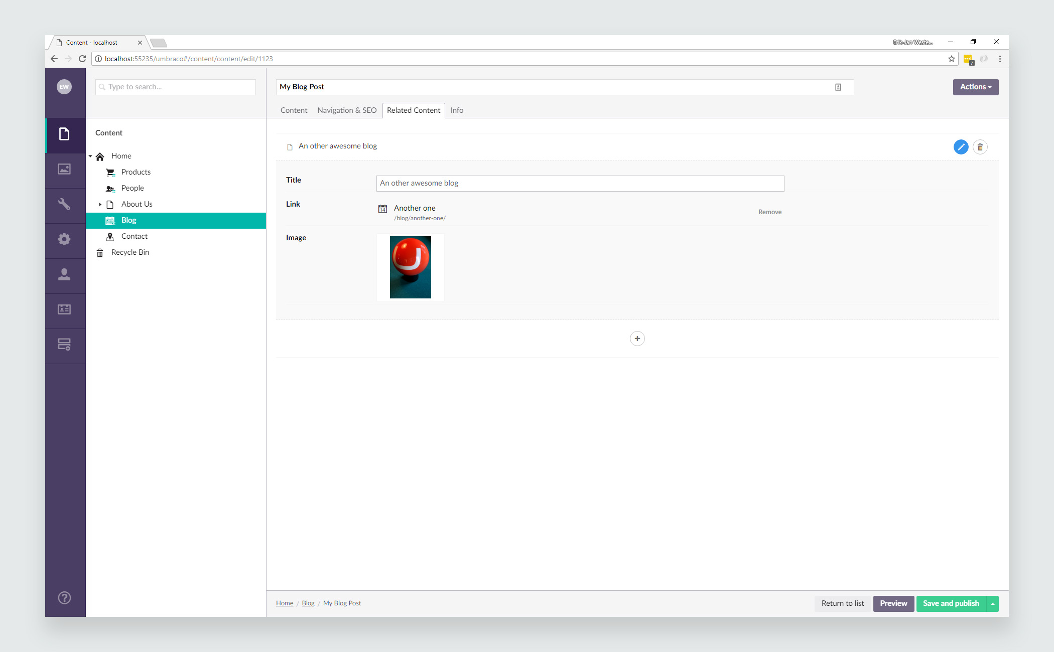 Nested Content & Grid in Umbraco