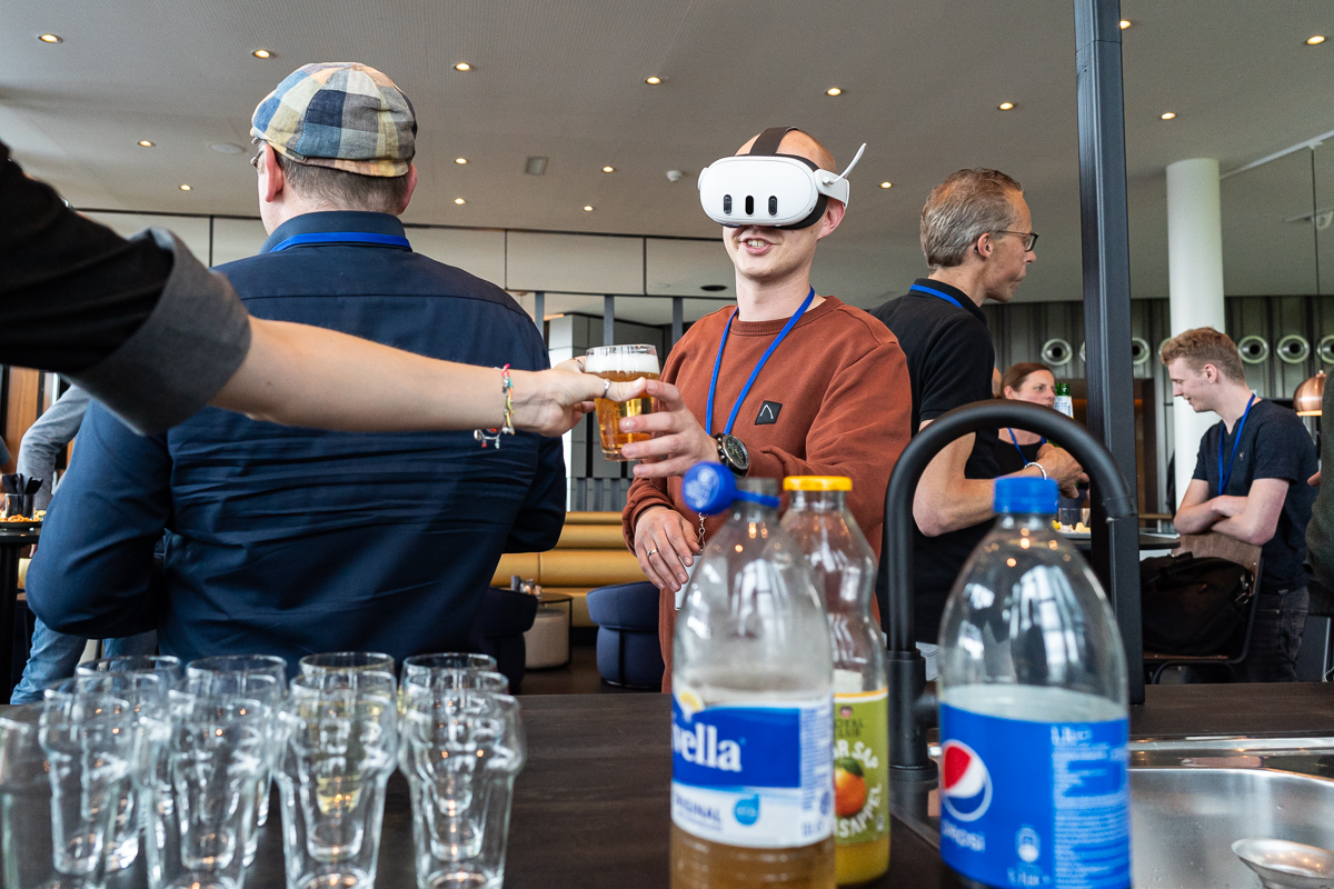 Je kon tijdens Novaware Connect ook VR ervaren